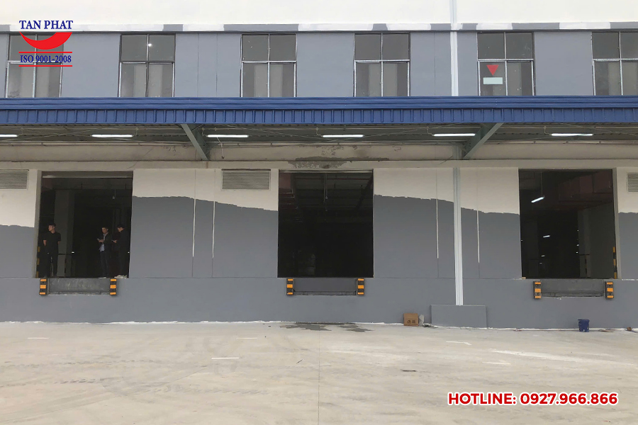 Bộ 03 Dock Leveler 12 tấn lắp tại Nam Định