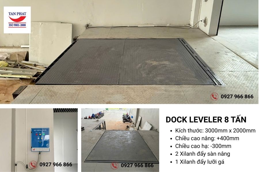 Bàn giao Dock Leveler 8 tấn tại KCN Thái Hà, Ninh Bình