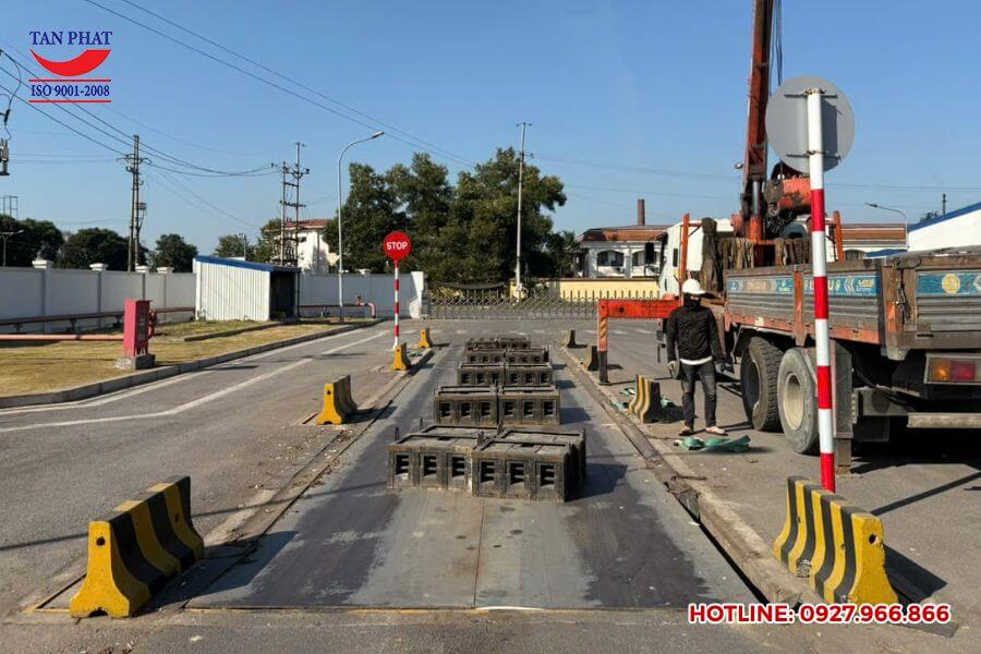 Dịch vụ kiểm định cân ô tô điện tử 100 tấn tại Tuyên Quang