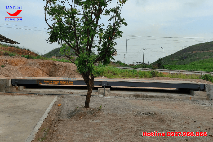 Lắp đặt hoàn thiện và bàn giao cân ô tô điện tử 80 tấn tại Hoàng Bồ, Quảng Ninh 
