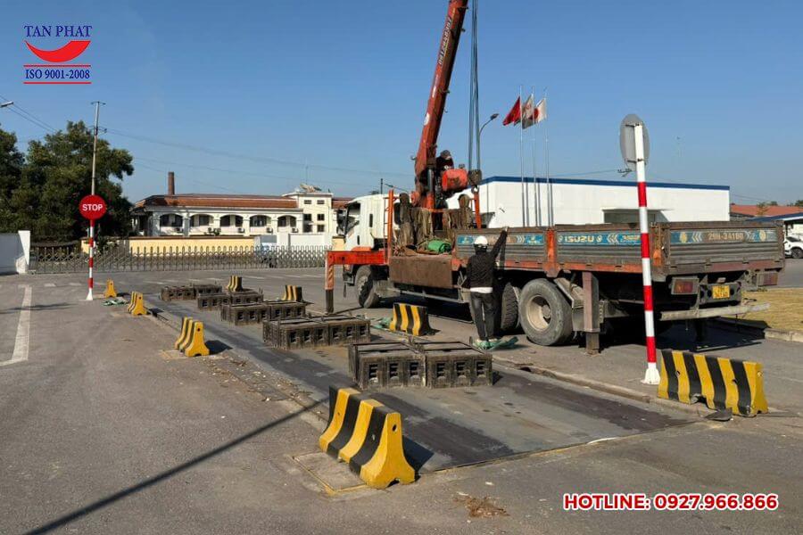 Kiểm định cân ô tô 100 tấn tại Tuyên Quang