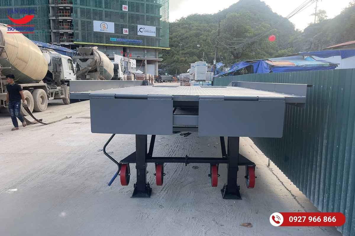 Dự án bàn giao cầu dẫn xe nâng 10 tấn Đặc khu Cát Hải, Hải Phòng