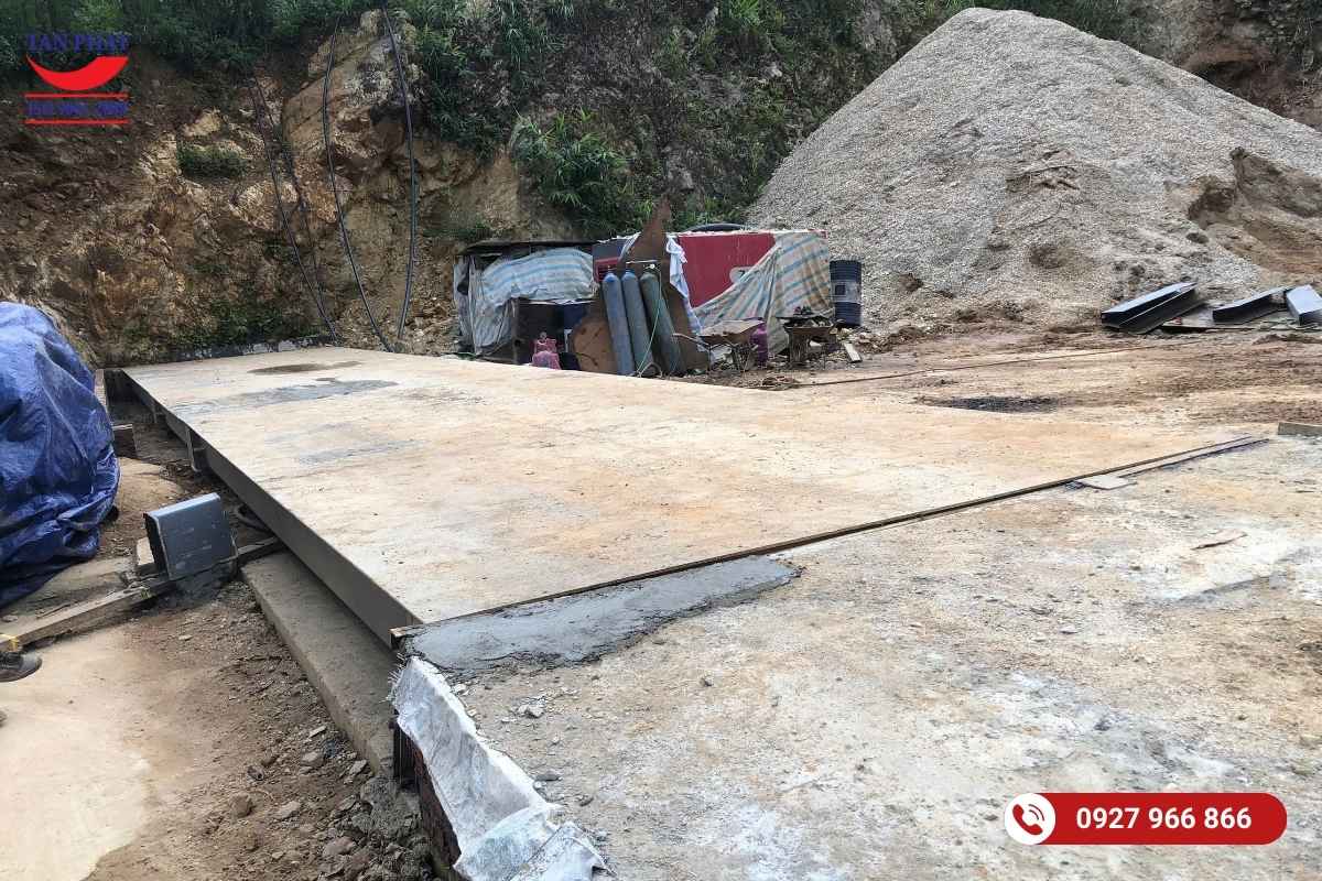 Sửa Chữa, Lắp Lại Cân Ô Tô 100 Tấn Ở Sơn La