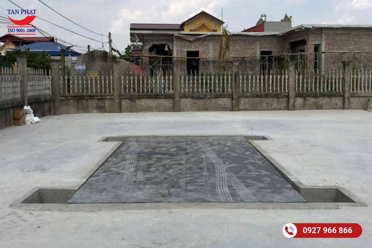 Dự án lắp đặt cân ô tô điện tử 30 tấn, 5x3m kiểu chìm tại Bắc Ninh