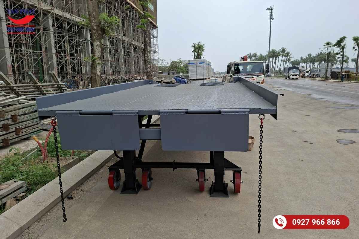 Dự án lắp đặt cầu dẫn xe nâng 10 tấn tại Phủ Lý, Hà Nam