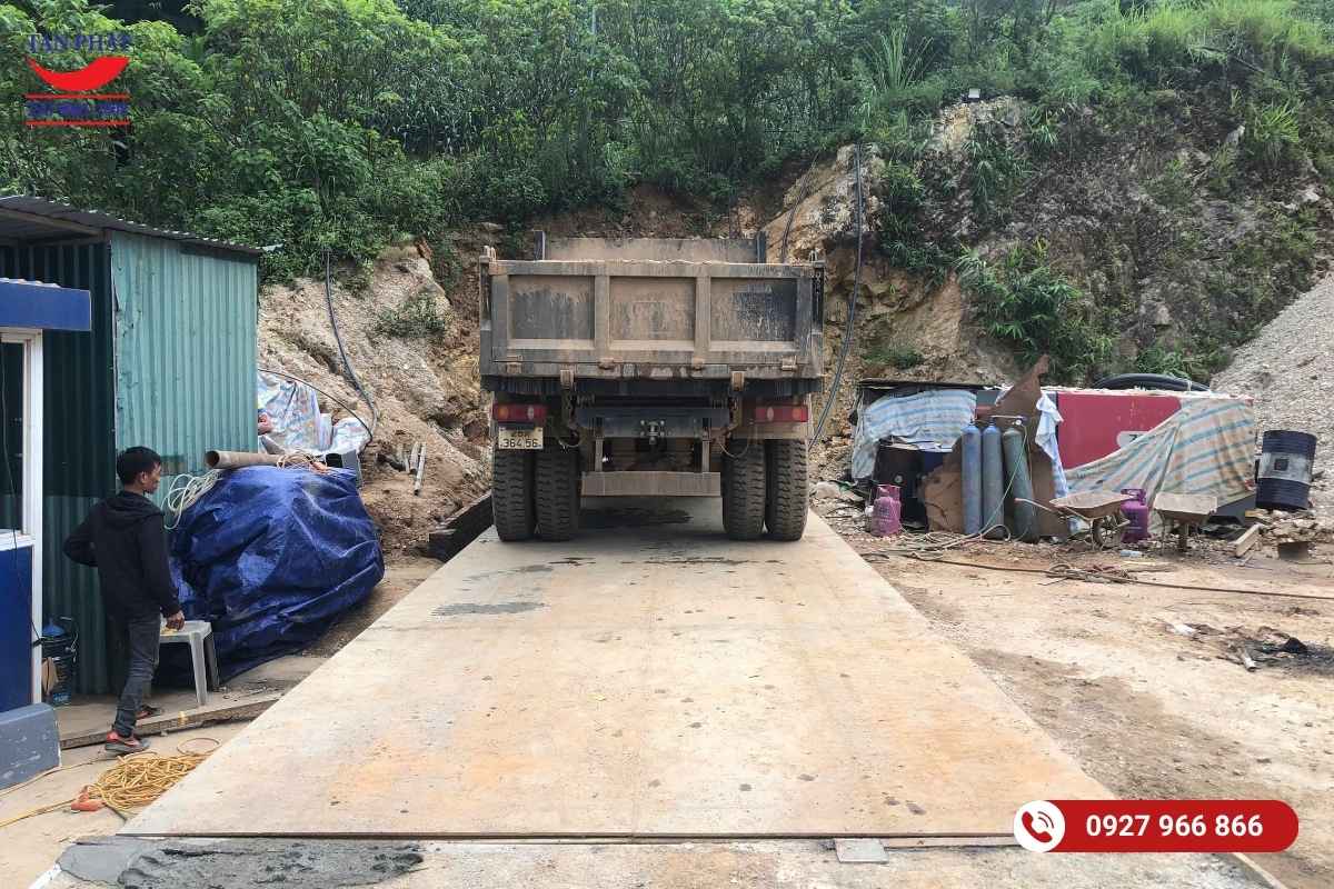 Sửa Chữa, Lắp Lại Cân Ô Tô 100 Tấn Ở Sơn La