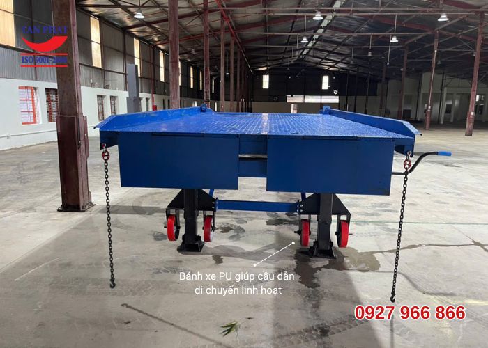 Cầu container 8 tấn dài 13m