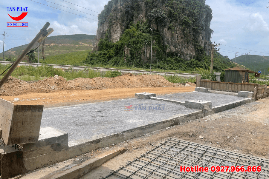 Lắp đặt hoàn thiện và bàn giao cân ô tô điện tử 80 tấn tại Hoàng Bồ, Quảng Ninh 