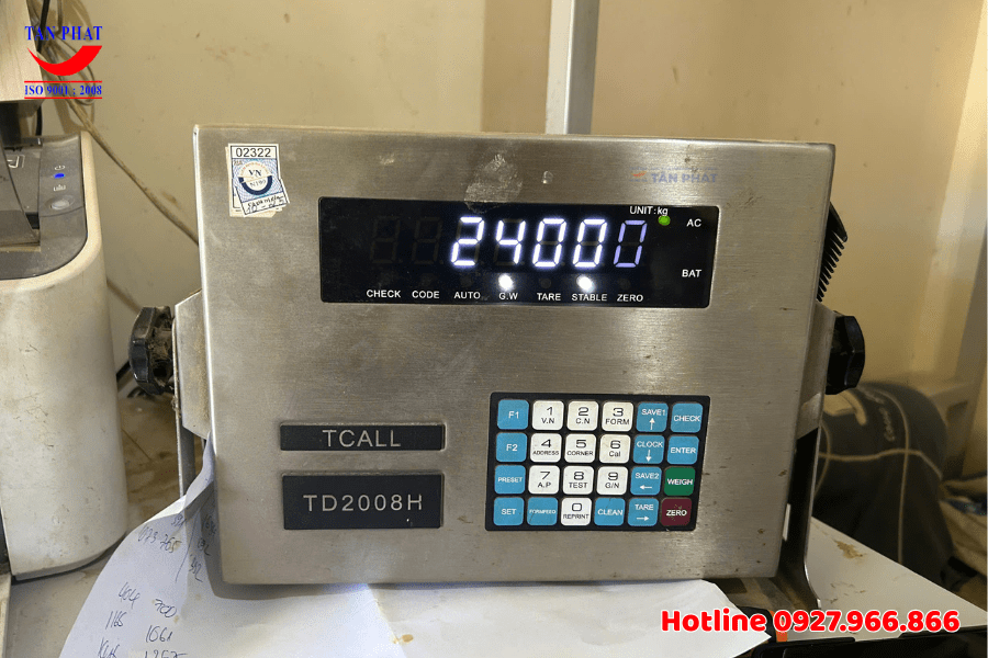 Kiểm định cân ô tô điện tử 100 tấn tại Ngọc Lặng, Thanh Hóa 