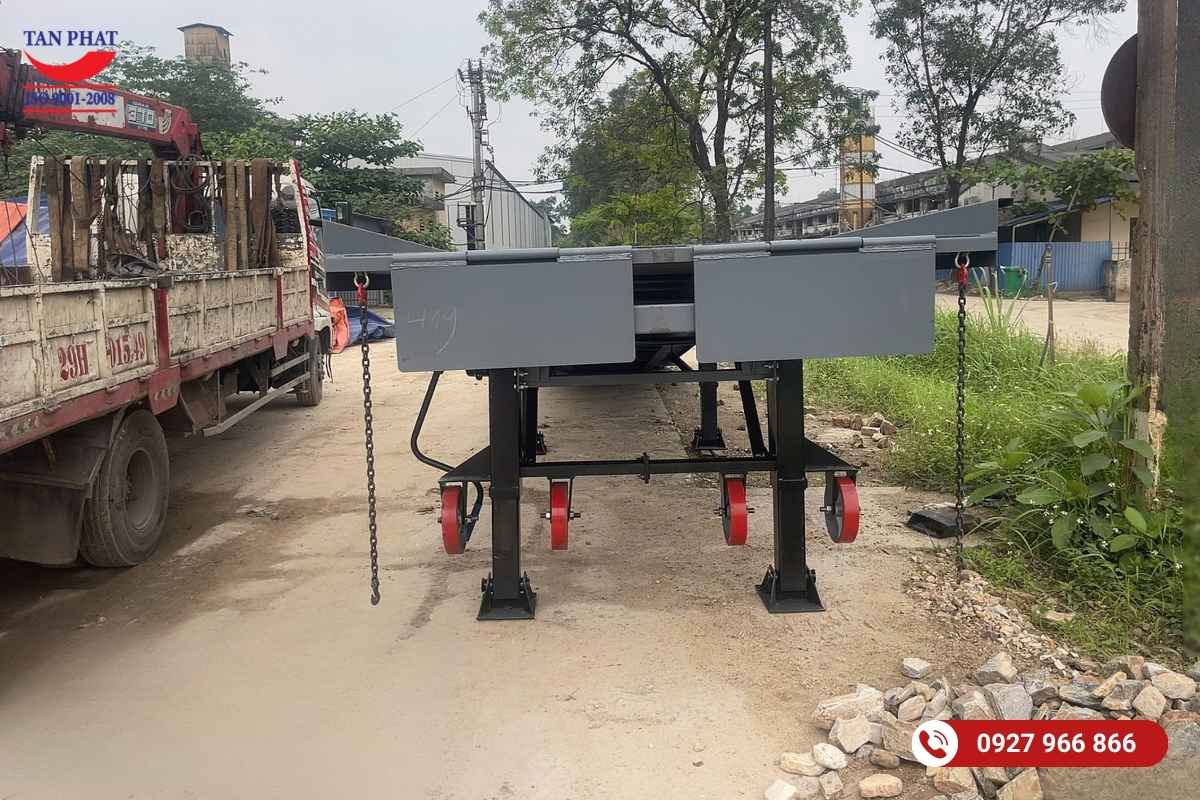 Dự Án Lắp Cầu Dẫn Xe Nâng 10 Tấn Tại Tích Lương, Thái Nguyên