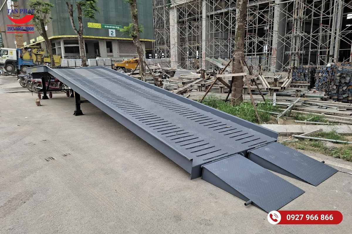 Dự án lắp đặt cầu dẫn xe nâng 10 tấn tại Phủ Lý, Hà Nam