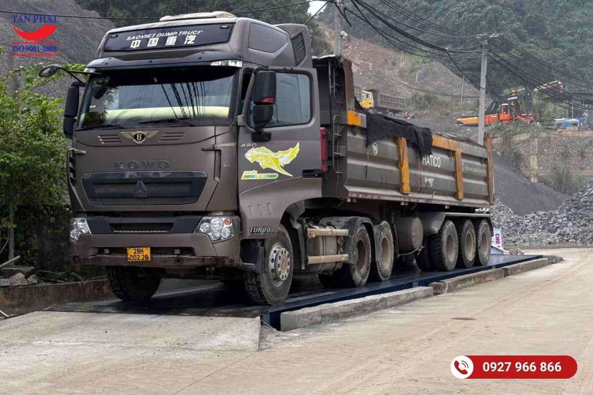 Lắp Đặt Dự Án Trạm Cân Ô Tô 80 Tấn - 12m Tại Hòa Bình