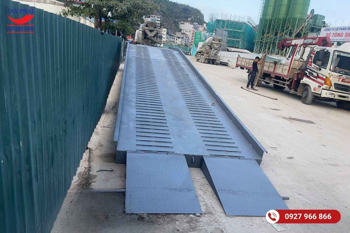 Dự án bàn giao cầu dẫn xe nâng 10 tấn Đặc khu Cát Hải, Hải Phòng