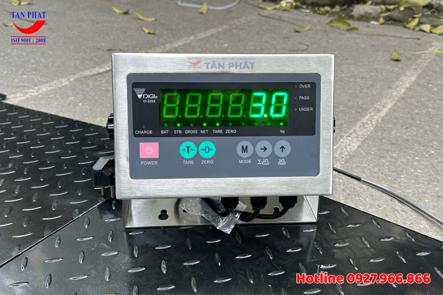 CÂN SÀN ĐIỆN TỬ 2 TẤN CÓ DỐC 