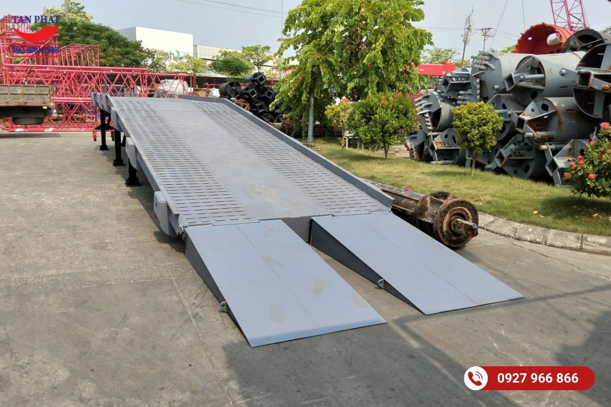 Sản xuất và lắp đặt cầu dẫn xe nâng 20 tấn tại Phú Thọ