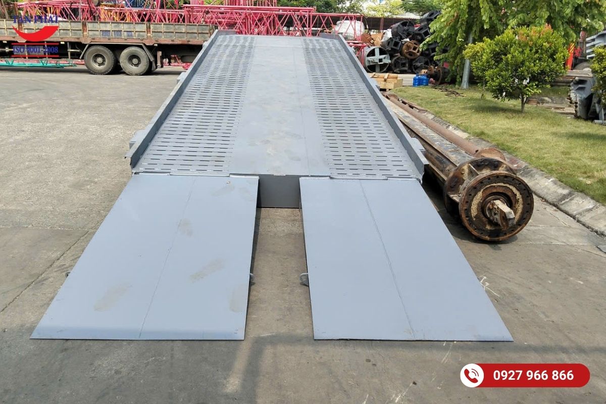Sản xuất và lắp đặt cầu dẫn xe nâng 20 tấn tại Phú Thọ