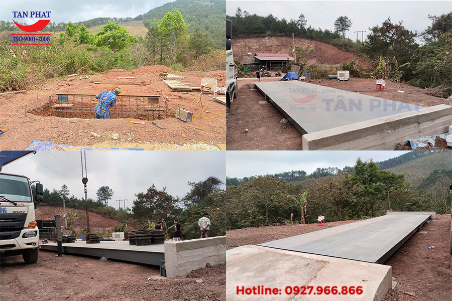 Dự án lắp đặt trạm cân ô tô điện tử 80 tấn tại Đình Lập, Lạng Sơn 
