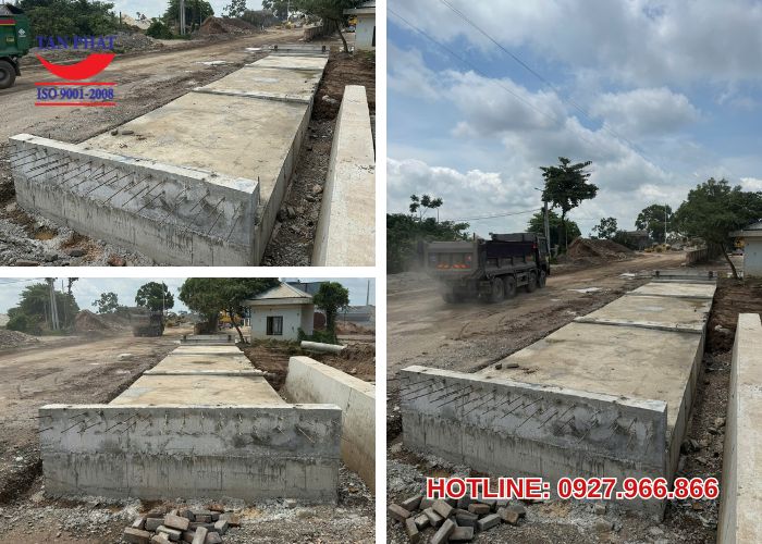 Lắp đặt cân 100 tấn tại Tiên Lữ, Hưng Yên