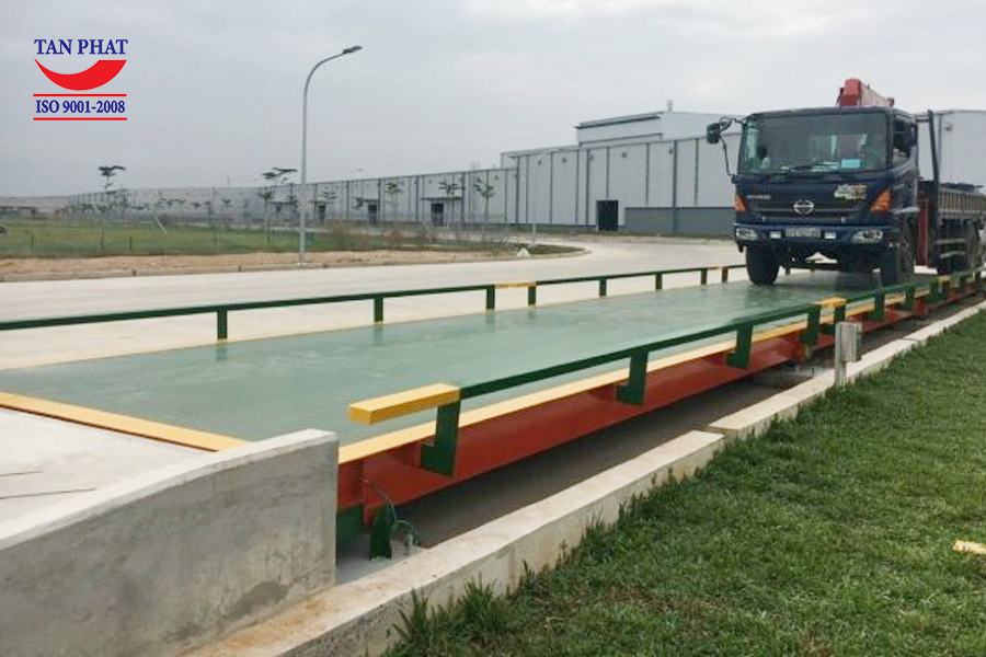 Cân 12m 40 tấn kết cấu dầm U320