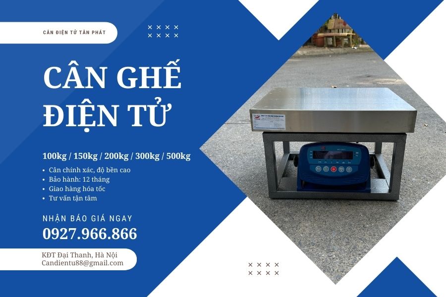 Cân ghế ngồi điện tử