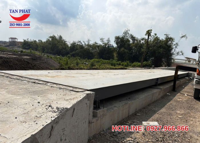 Hoàn thành dự án cân ô tô 100 tấn tại Tiên Lữ, Hưng Yên