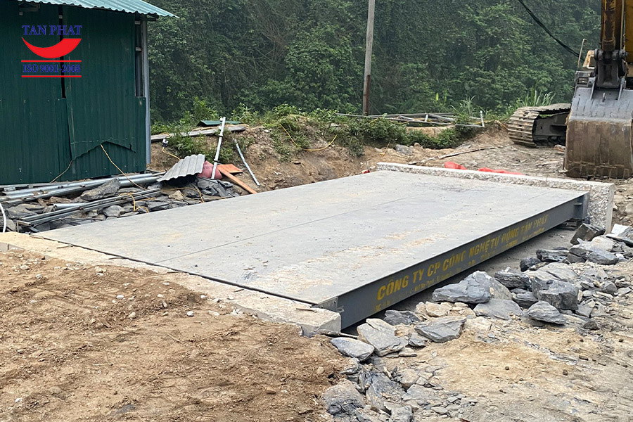 Lắp cân ô tô 30 tấn tại Cao Bằng