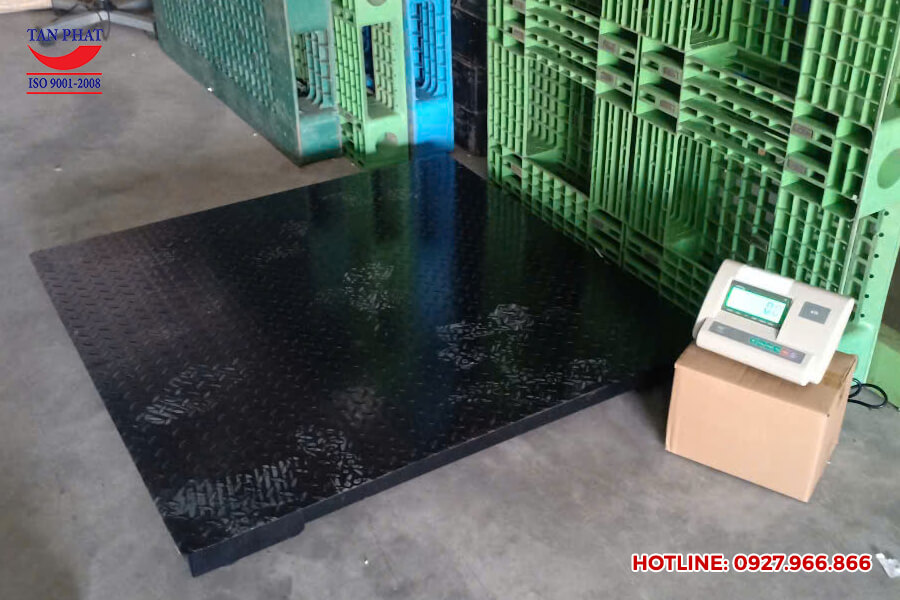 Cân sàn 2 tấn giao tại Bắc Ninh