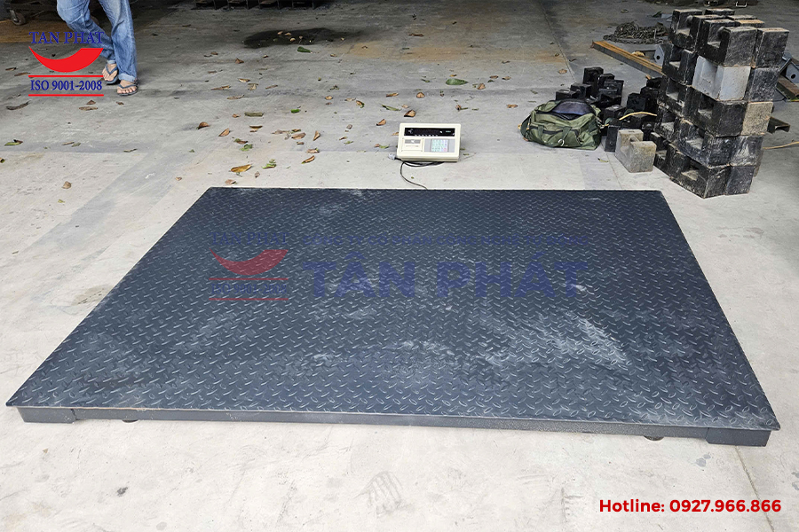 Hình ảnh sàn cân 5 tấn kích thước (2mx1.5m)
