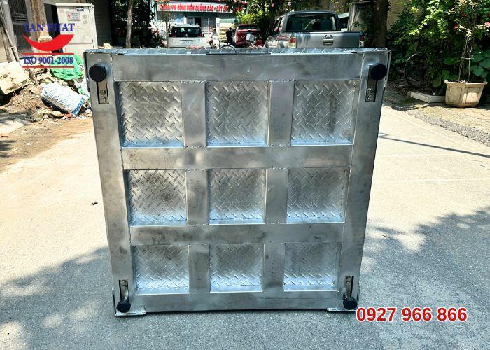 Cân Sàn Điện Tử Inox