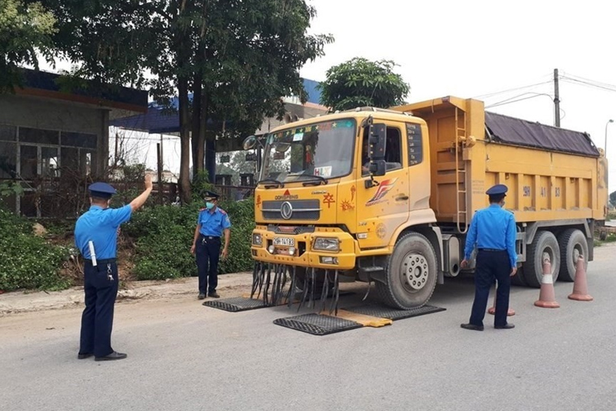 cân tải trọng xe