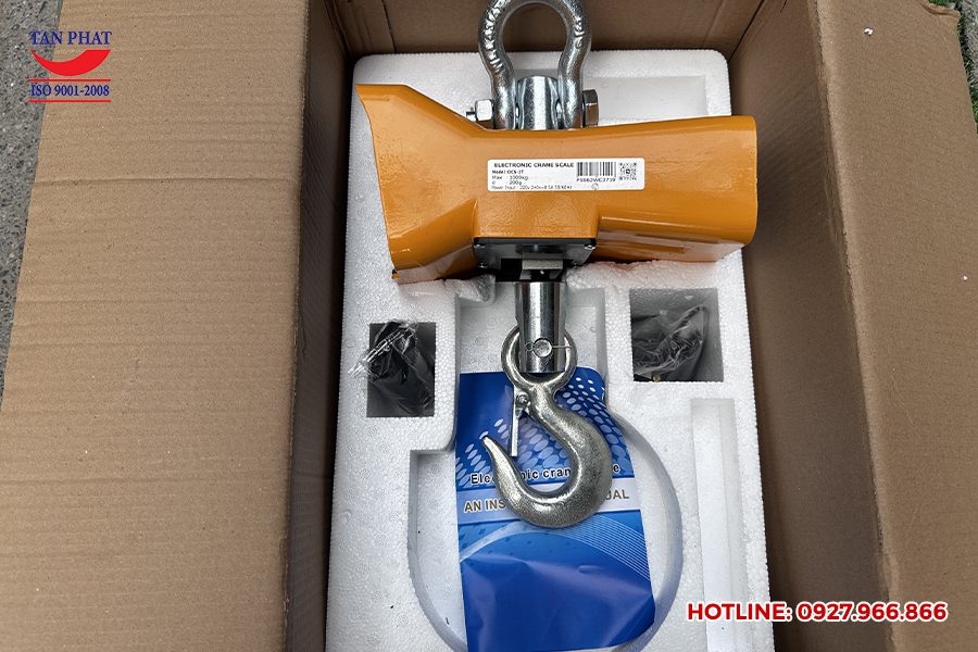 Trọn bộ cân treo điện tử 1 tấn OCSS-1T