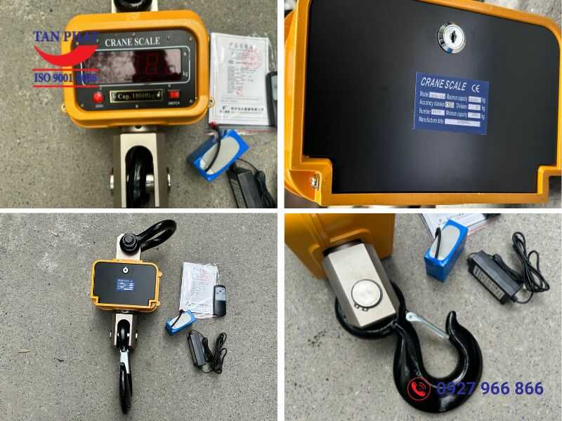 Cân treo điện tử OCS 10 tấn thiết kế bền bỉ, vững chắc