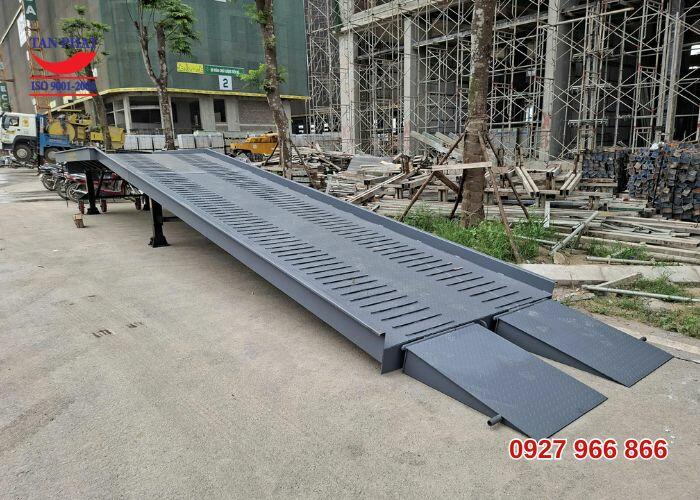 Hoàn thiện dự án cầu dẫn xe nâng 10 tấn dài 13m tại Hà Nam