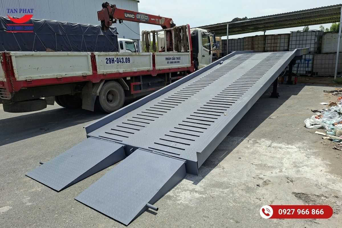 Dự án sản xuất, lắp đặt và ban giao cầu dẫn xe nâng 8 tấn tại Bắc Ninh