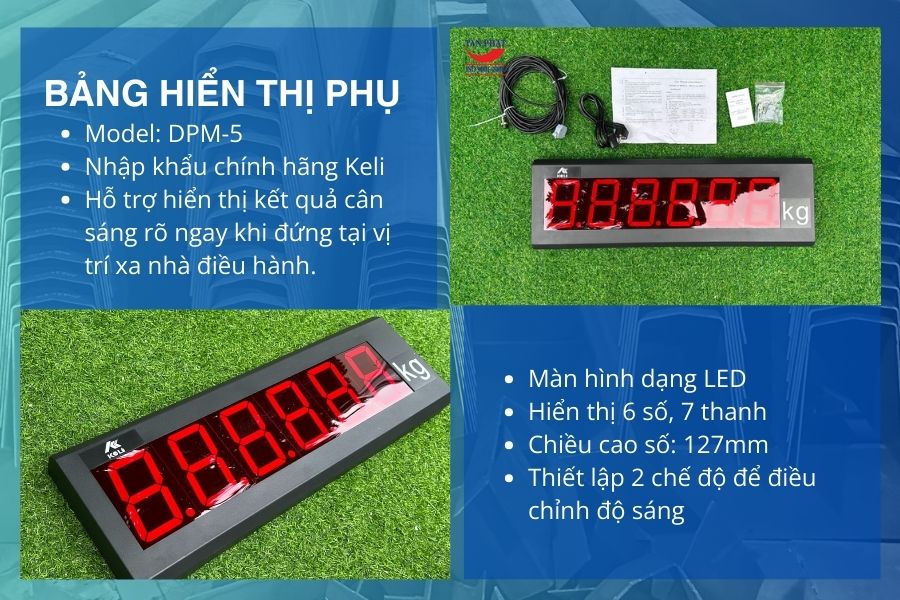 Bảng hiển thị ngoài trời DPM-5 Keli
