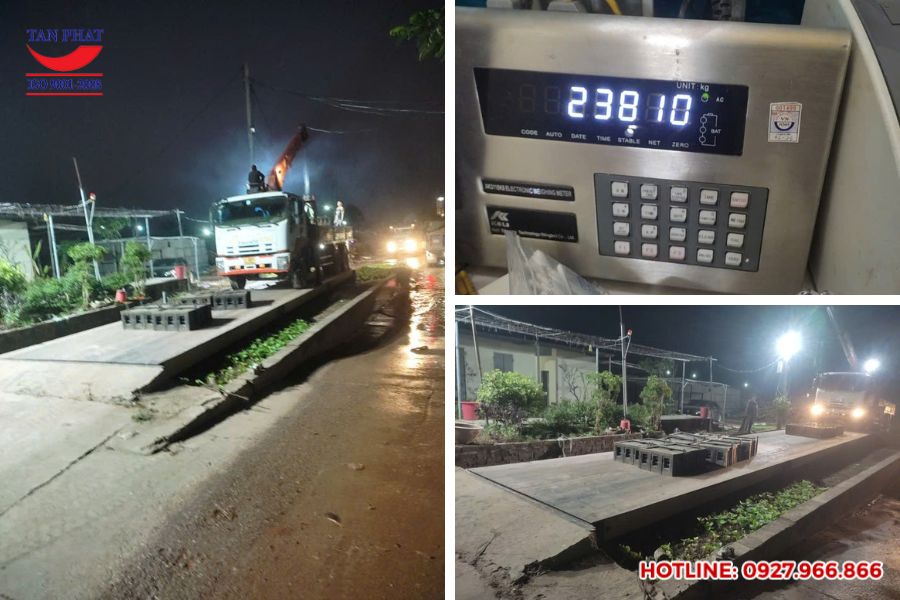 Kiểm định cân 120 tấn tại Bắc Giang