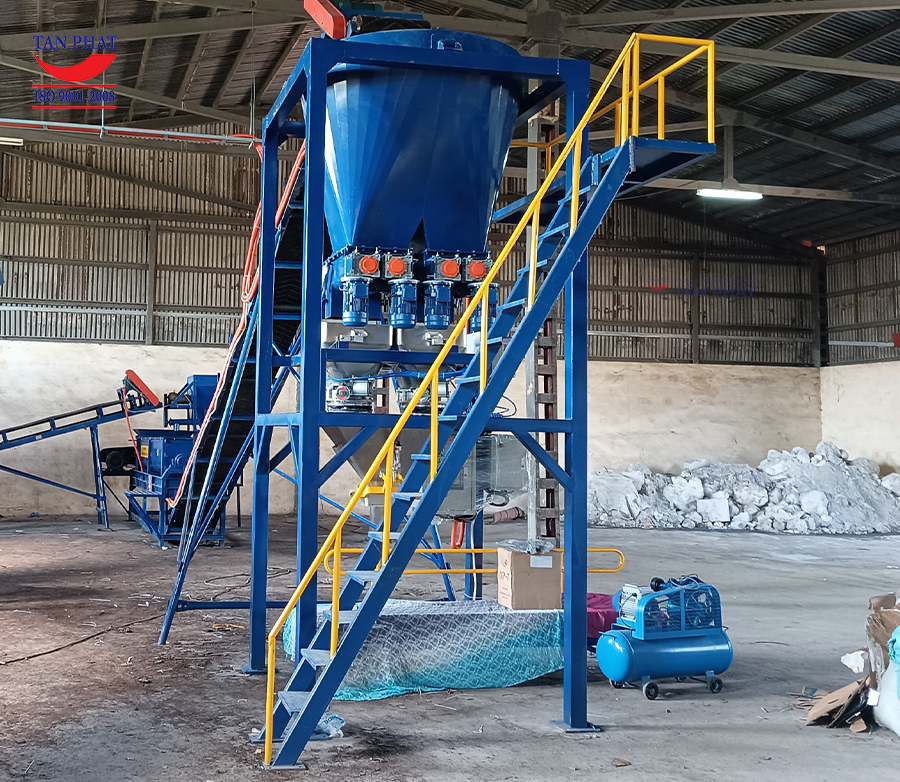 Lắp đặt hệ thống cân đóng bao bột tại Hà Nội