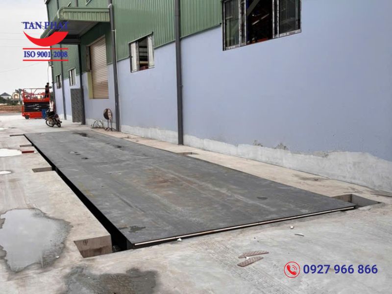 Dự án lắp đặt trạm cân 100 tấn tại Hưng Yên