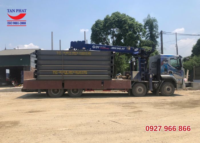 Lắp đặt trạm cân 100 tấn tại Lào Cai