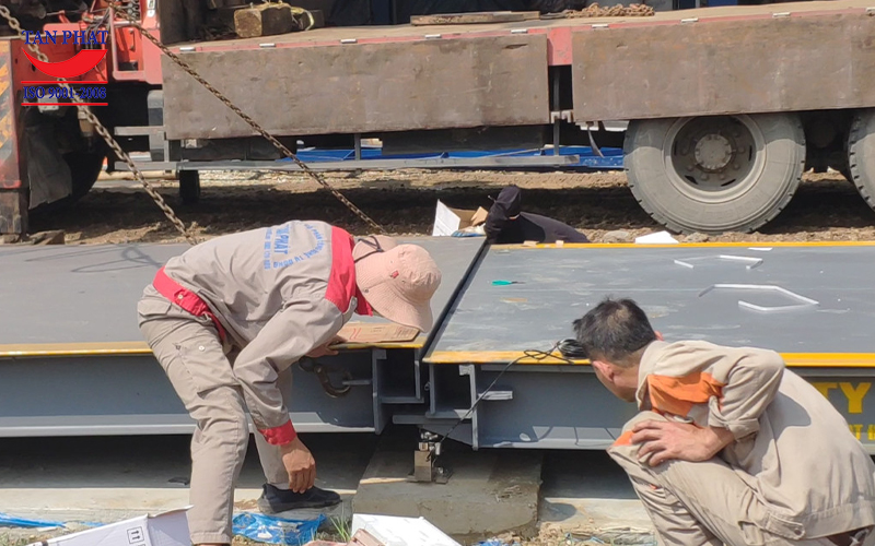 Lắp đặt trạm cân 40 tấn