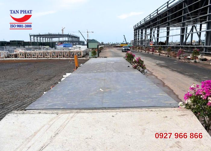 Lắp đặt trạm cân 80 tấn tại Hưng Yên