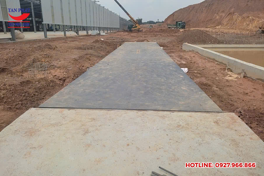 Lắp đặt trạm cân điện tử 120 tấn tại Phú Thọ