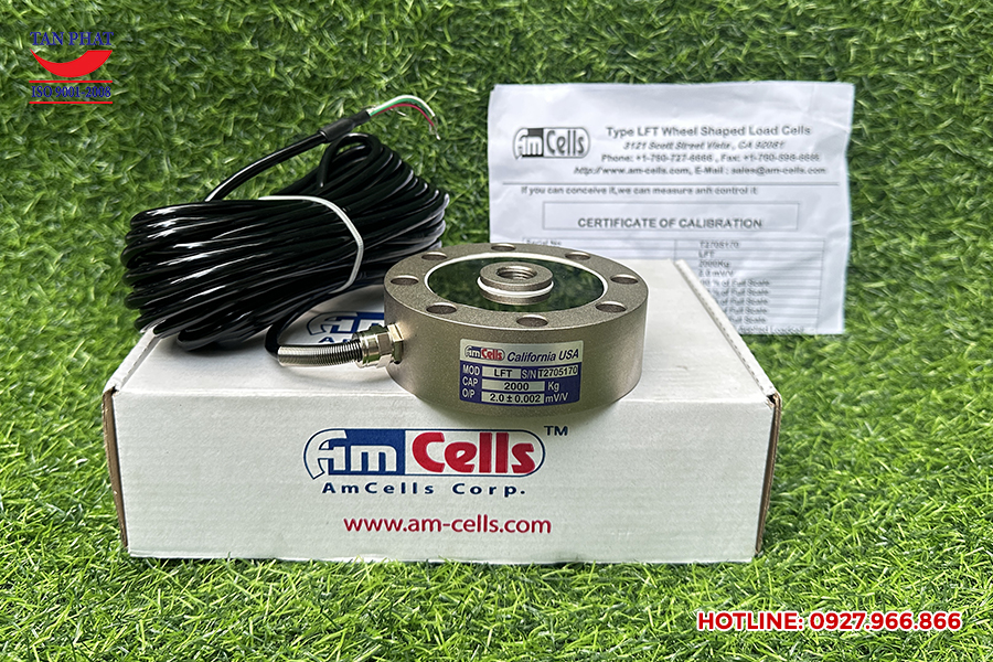 Hình ảnh thực tế Loadcell lLFT Amcells 2 Tấn