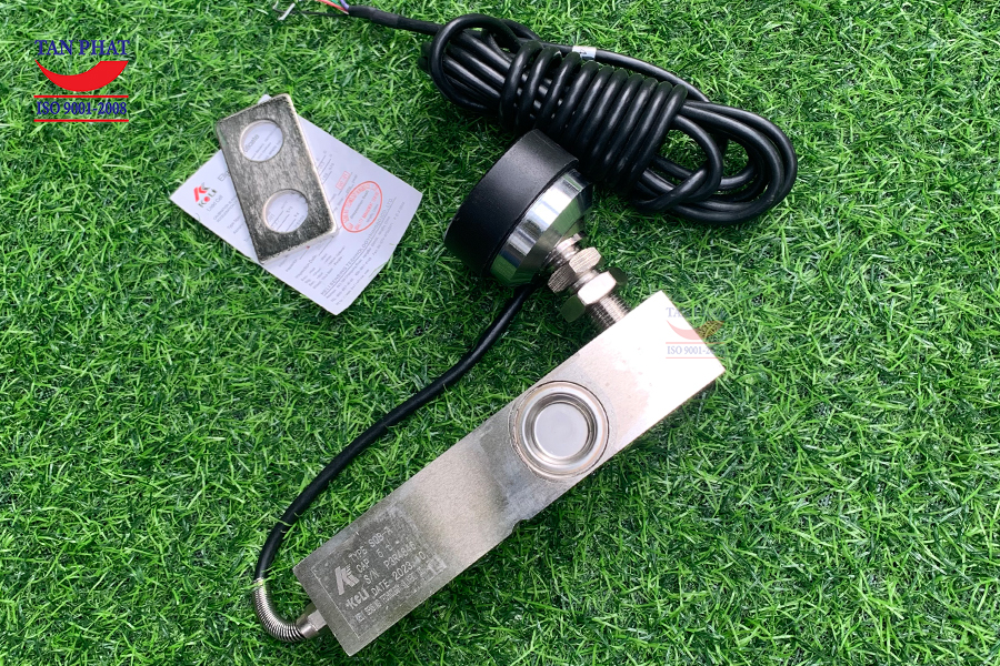 Cân sàn điện tử 8 tấn Tân Phát sử dụng loadcell SQB Keli 5 tấn
