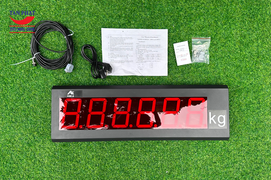Màn hiển thị DPM-5 Keli thường dùng trong cân 40 tấn.