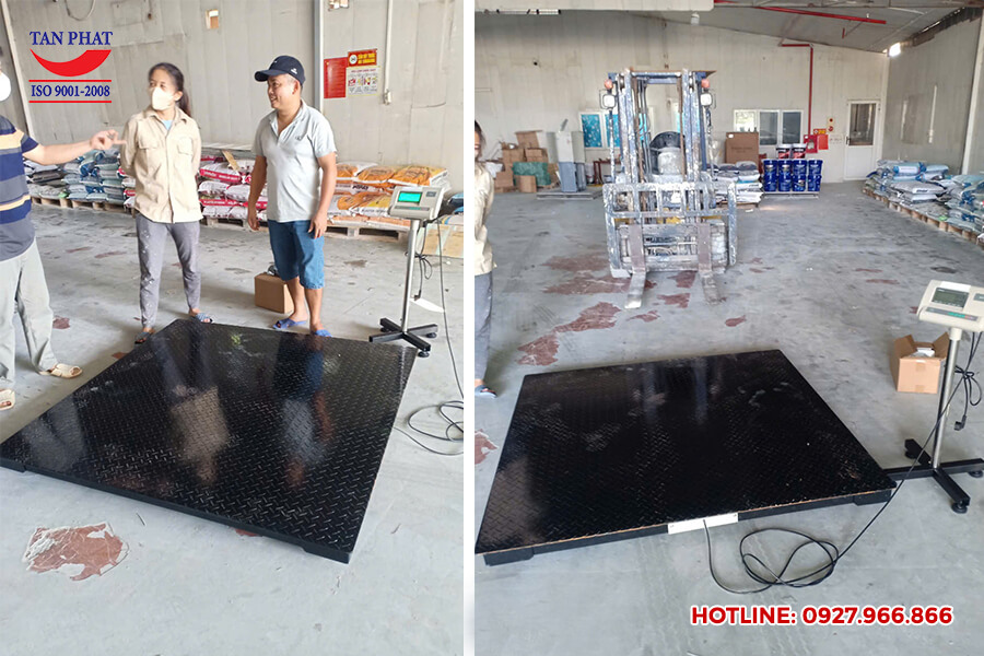 Mua cân sàn điện tử 3 tấn tại Hà Nội
