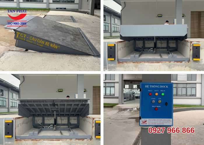 Sàn nâng thủy lực 6 tấn tại Hưng Yên