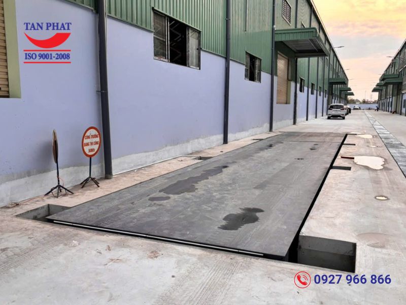 Dự án trạm cân điện tử 100 tấn tại Hưng Yên