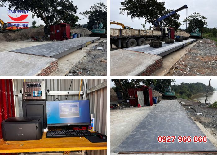 Cân số 2 của dự án lắp đặt trạm điện 100 tấn tại Lào Cai