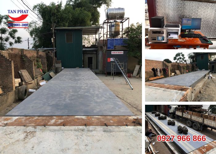 Cân số 3 của dự án lắp đặt trạm ô tô 100 tấn tại Lào Cai
